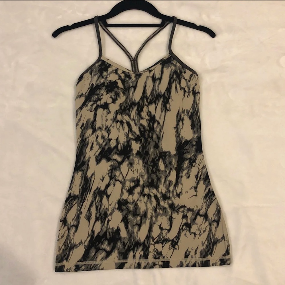 Lululemon Power Y Tank Marble
